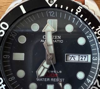 Reloj deportivo automatico Citizen unisex