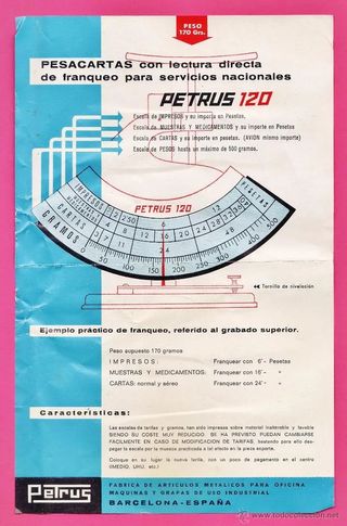 Antiguo Pesacartas