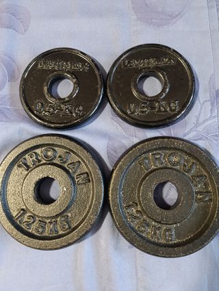 Set de pesas discos