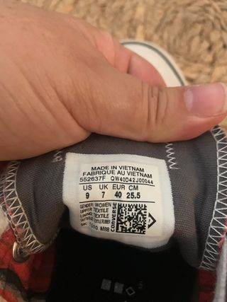Converse Gris
