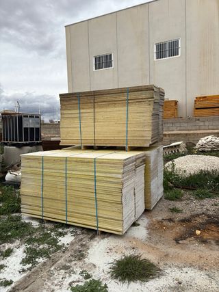 Panel de encofrar de poliester