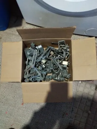 46 ganchos canelón 25 anchos y y 21 estrechos