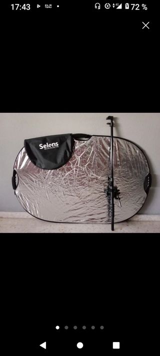 Soporte y reflectores
