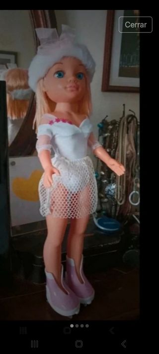 Muñeca Nancy patines. Oferta.