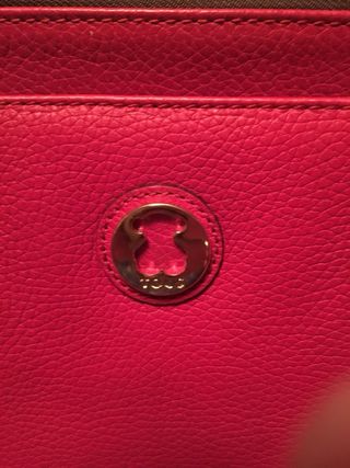 Bolso Tous piel rojo