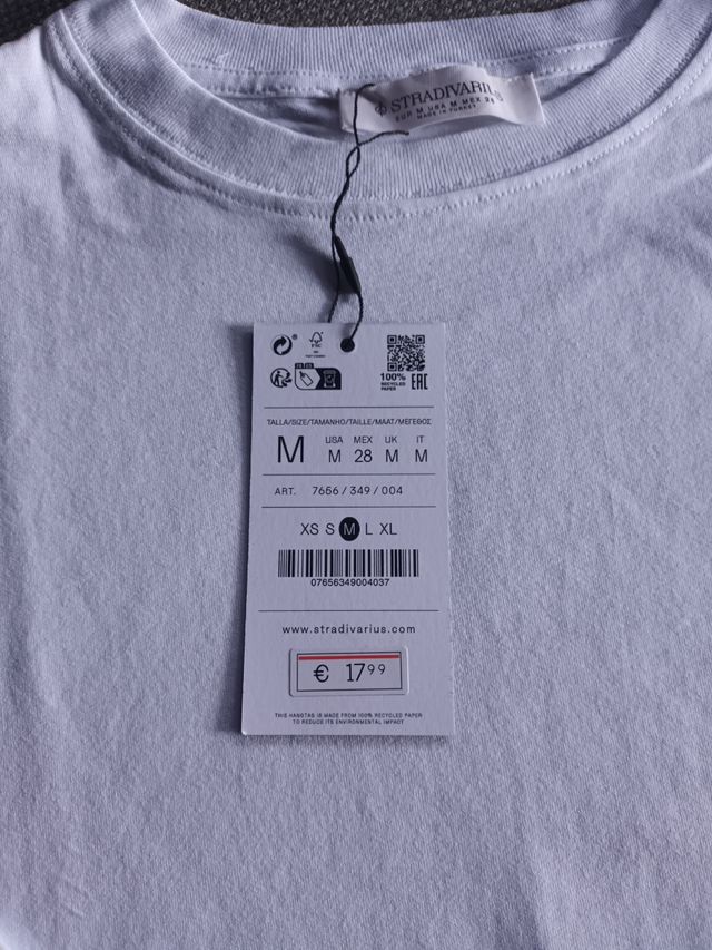 Camiseta chica blanca