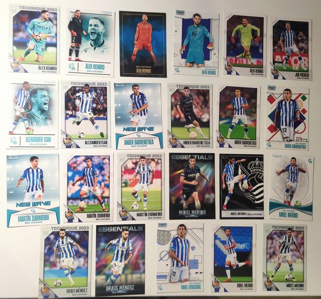 Real SOCIEDAD 38 Cards Top