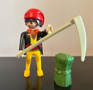 Playmobil, Navidad, Belén, campesino.