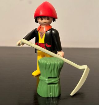 Playmobil, Navidad, Belén, campesino, pastor.