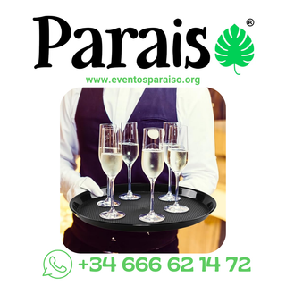 alquiler Mesas Altas Bautizo Pozuelo de Alarcón.