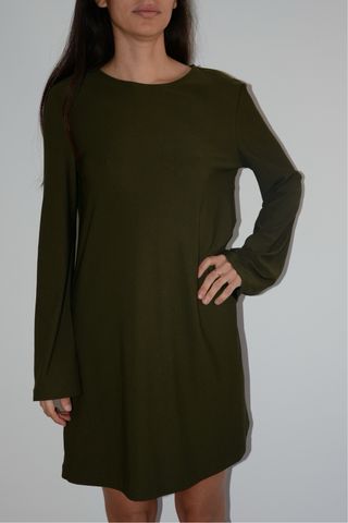 Vestido verde oscuro