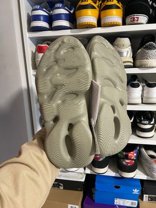 Yeezy foam RNR stone salt