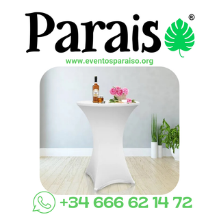 Alquiler Mesas Altas bodas Madrid Alcorcón Pinto.