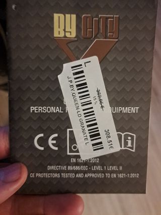 Chaqueta mujer cuero moto By City