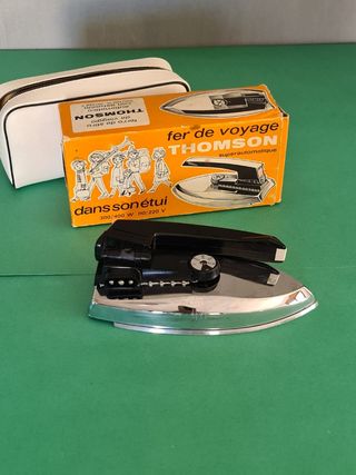 Plancha eléctrica,Thomson. Funciona.