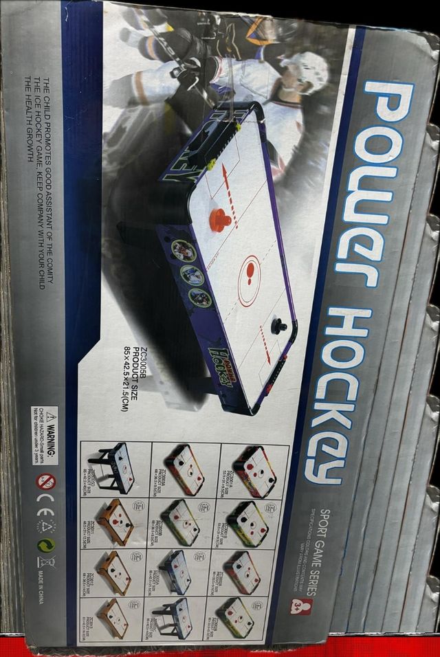 Juego mesa air hockey