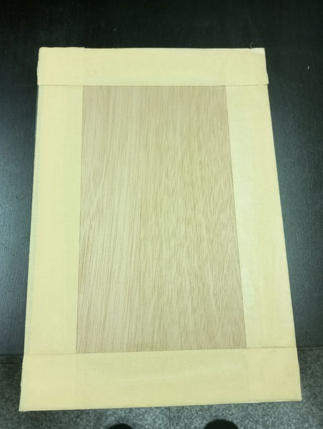 Lamina emmarcada flores