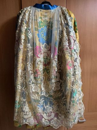 Traje fallera siglo XVIII