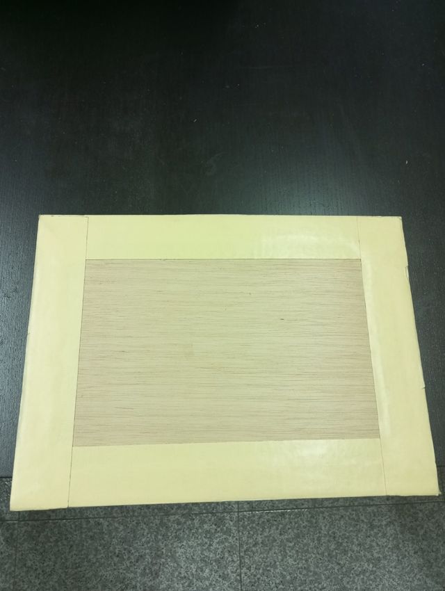 Lamina emmarcada almuerzo de los remeros