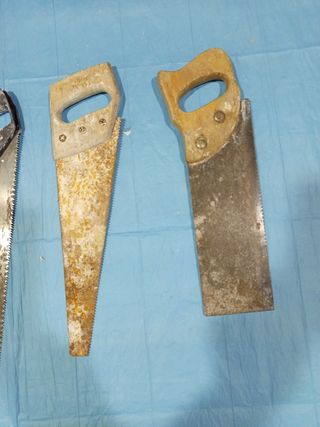 Lote 4 serruchos o sierras