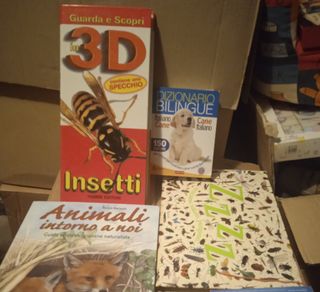 Lotto vari libri animali, alcuni con copertina rov