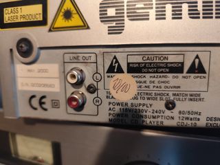 GEMINI compact disc CDJ-10...