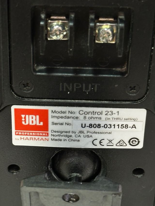 Altavoces JBL Professional PAREJA 8ohms