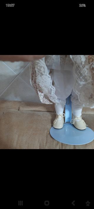 Muñeca Porcelana Rubia