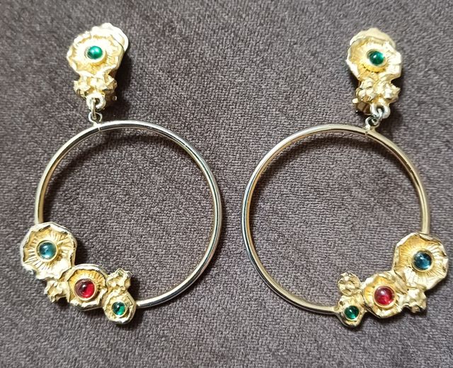 PENDIENTES AROS VINTAGE