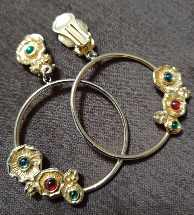 PENDIENTES AROS VINTAGE