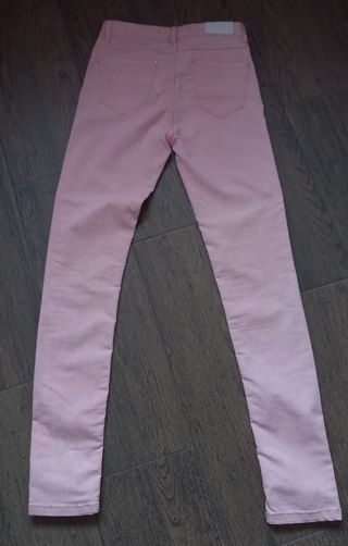 Pantalon rosa pitillo