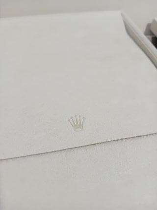 Original Bandeja ROLEX Exposición Relojes Beige