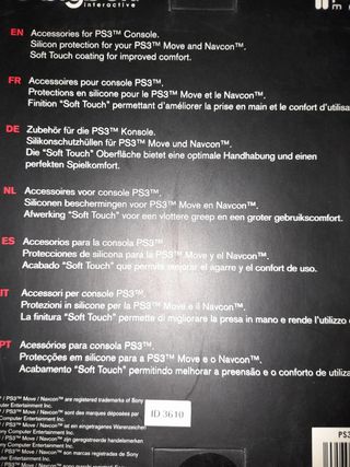 *Ofertón*NUEVO.Fundas mandos Ps3, Move, Navcon 