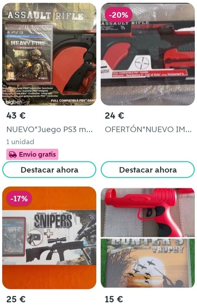 *Ofertón*NUEVO.Fundas mandos Ps3, Move, Navcon