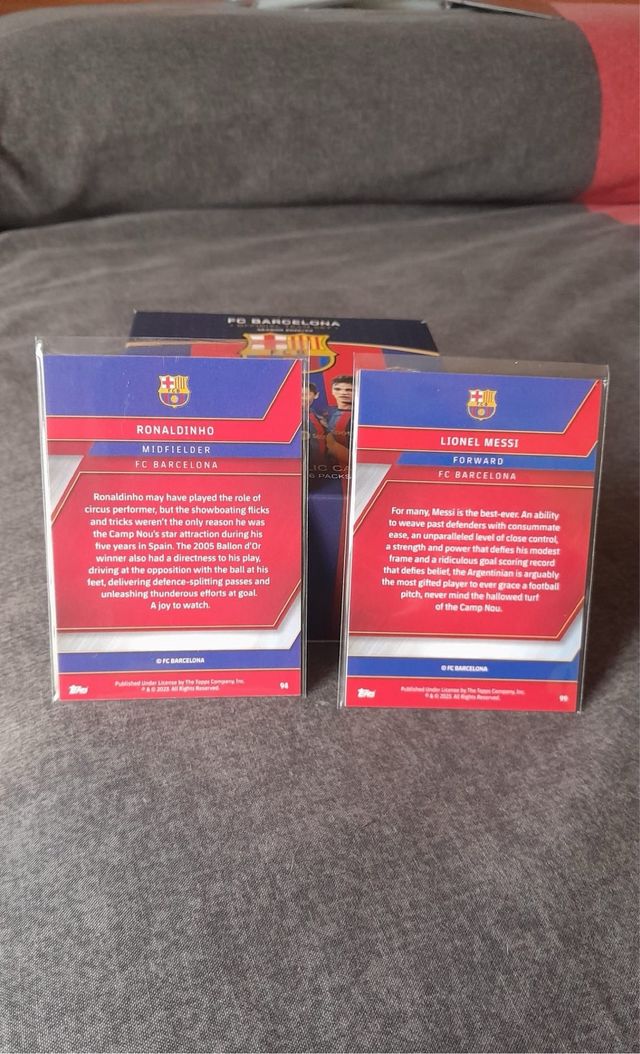 Cartas del FC Barcelona