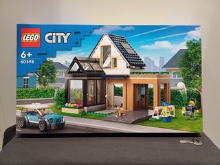 Lego City 60398 Villetta e auto elettrica, nuovo