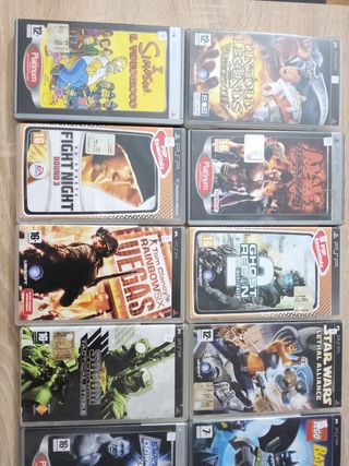 Videojuegos de PSP