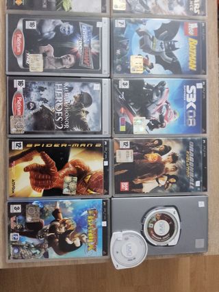 Videojuegos de PSP