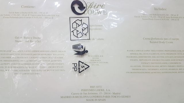 Perfume aire de loewe