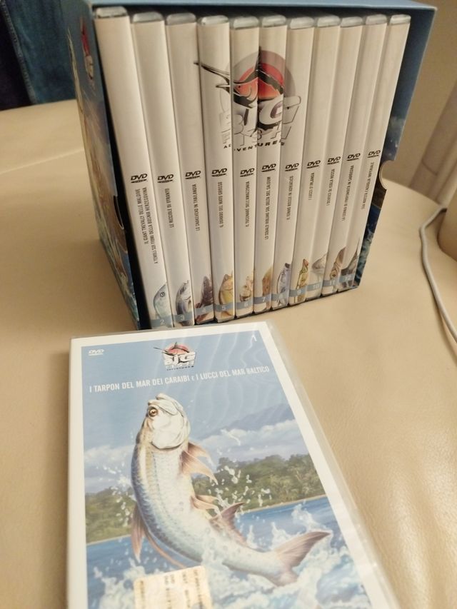 Serie completa DVD big fish pesca