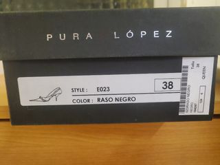 Zapato de Salón Pura López 