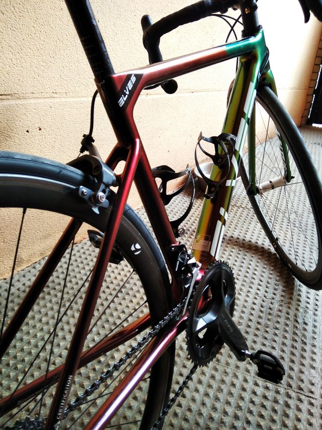 Cuadro carbono bicicleta elves vanyar