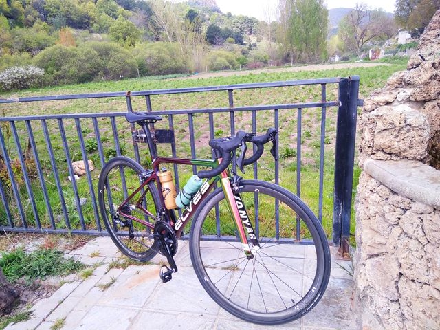 Cuadro carbono bicicleta elves vanyar