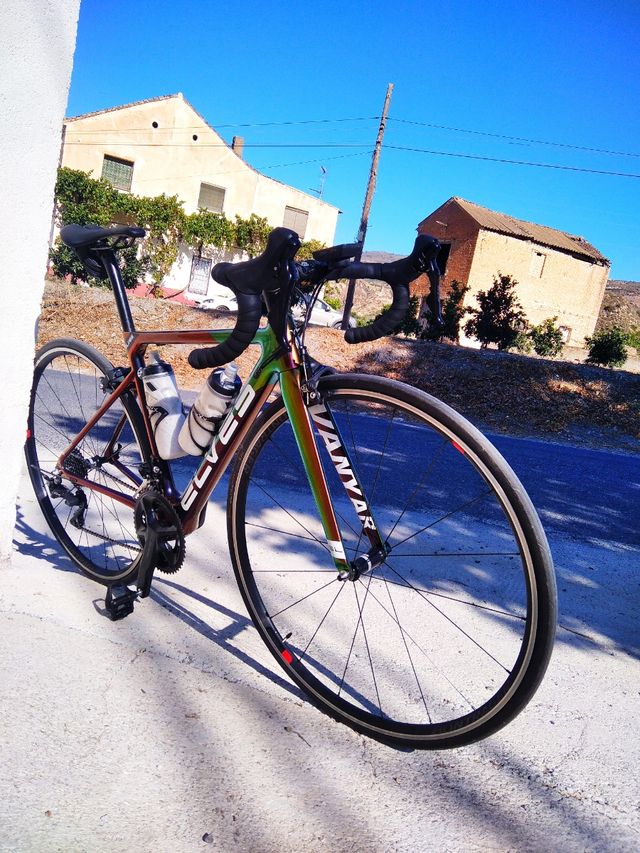 Cuadro carbono bicicleta elves vanyar