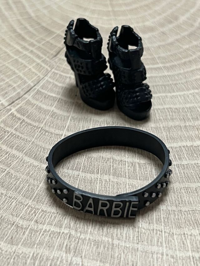Zapatos barbie y cinturon