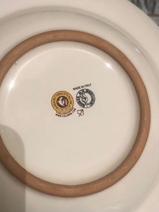 Piatti beige von fiore verde Colì