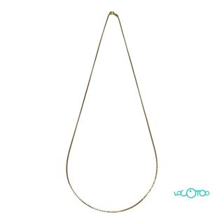 Cadena Oro eslabón Cuadrado 61cm