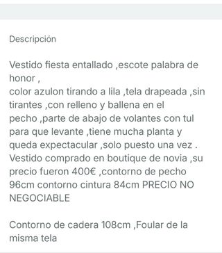 Vestido fiesta 