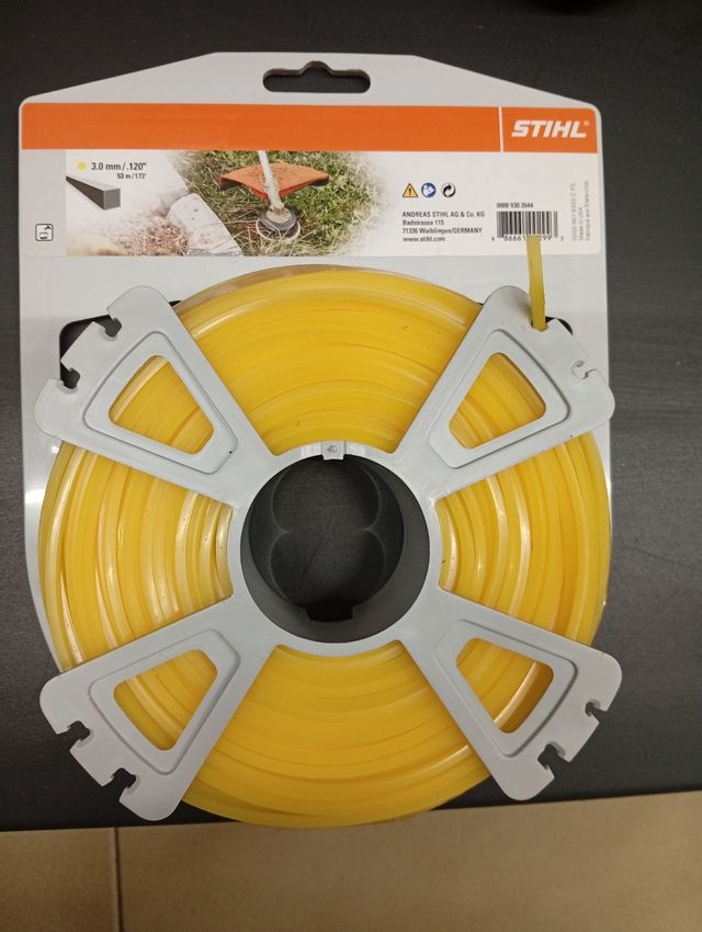 Hilo cuadrado amarillo Stihl