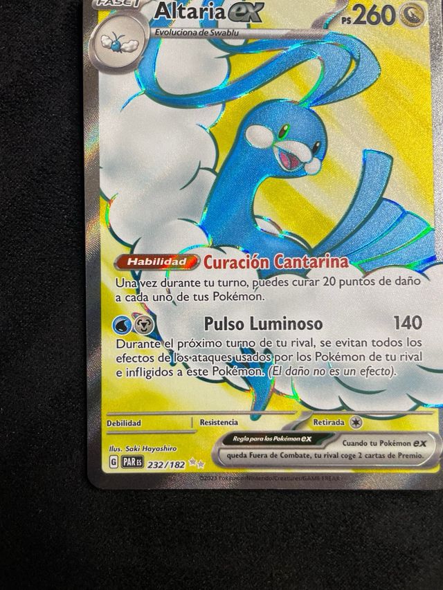 Altaria ex 232/182 Brecha Paradójica